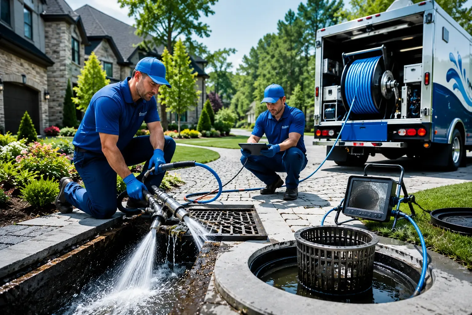Local outdoor drain cleaning professionals in Middle Point, OH