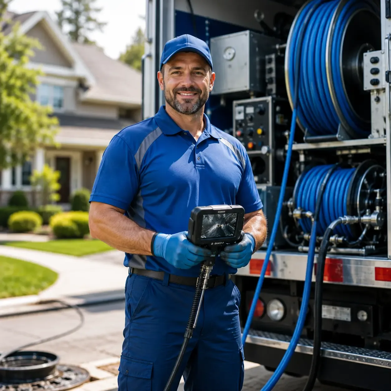 Local outdoor drain cleaning specialists in Middle Point, OH